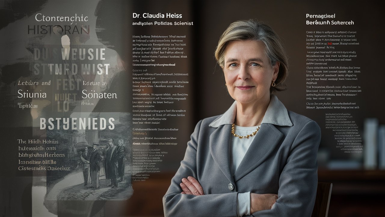 Claudia Heiss: Biografie, Forschung und politische Bedeutung im internationalen Kontext